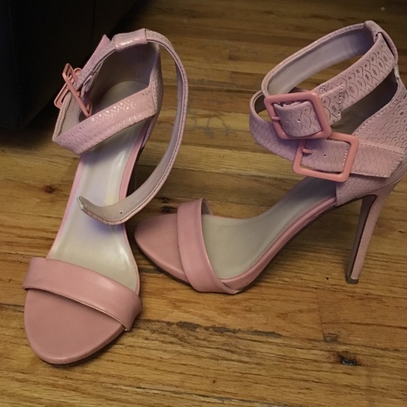Pink heels