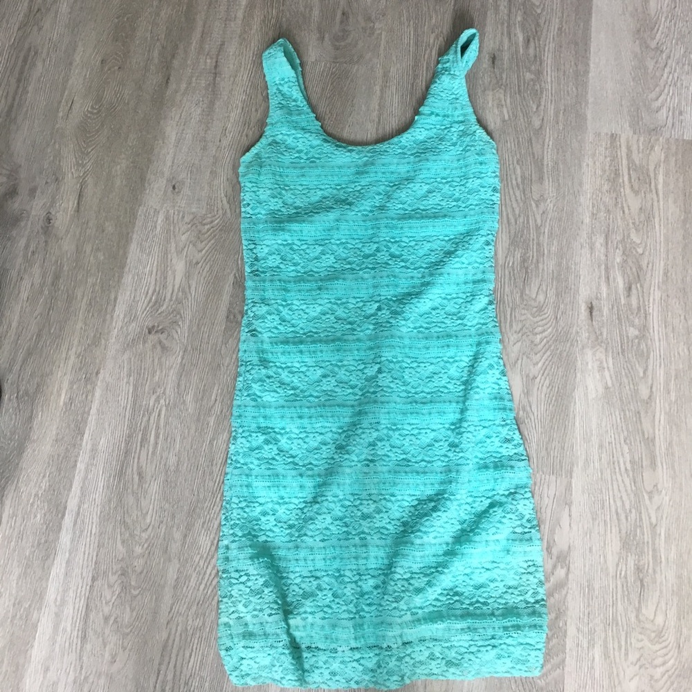 ❤Mini dress Acqua blue