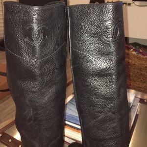 AUTHENTIC Chanel equestrian riding boot