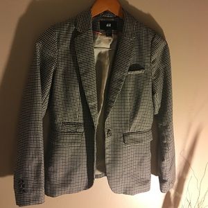 Plaid blazer