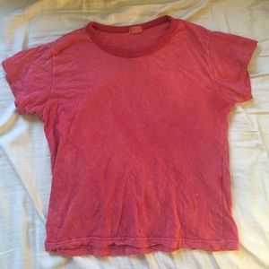 Red Brandy Melville t-shirt