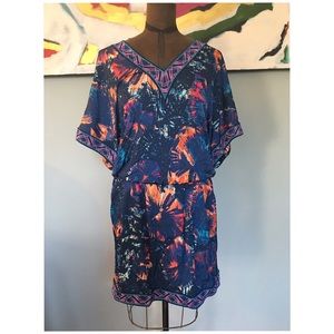 BCBG Maxazria Carbon Drop Waist Dress size Small