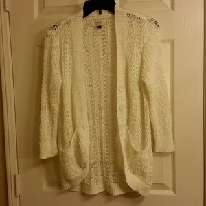 Light knit cardigan