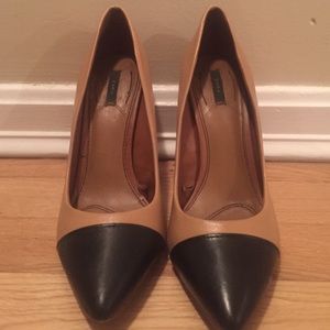 Like new! Beige heels from Zara