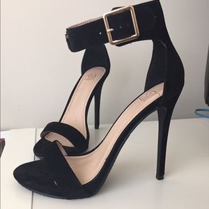 Black 2 strap sandal