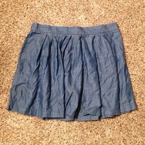 American Eagle Chambray Skirt