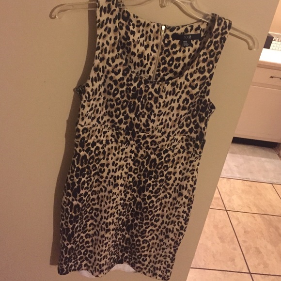 Cheetah Print Dress