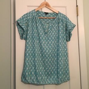 Ann Taylor short sleeve blouse