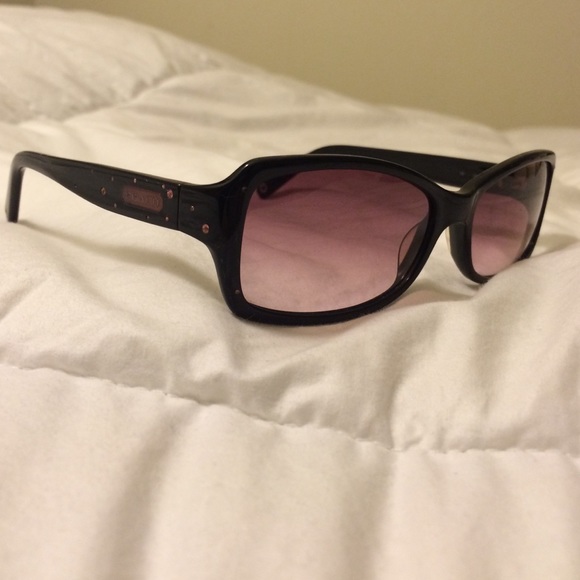 Coach black sunglasses