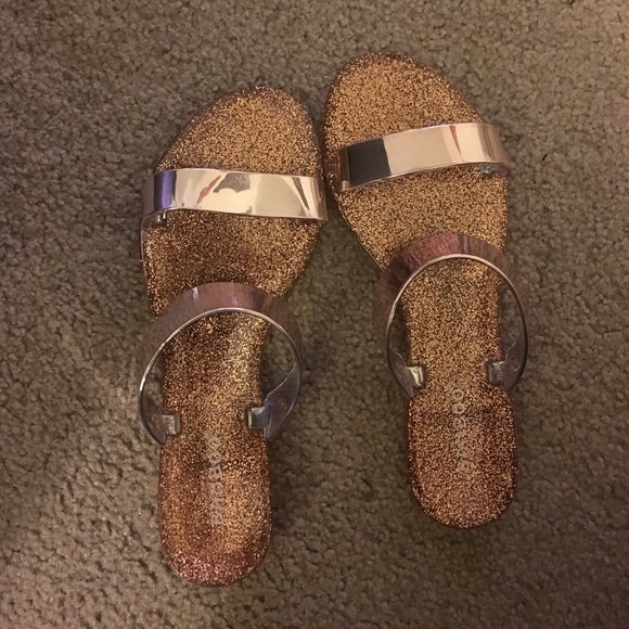 Glitter sandals