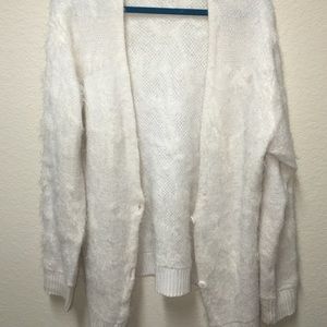 BP fuzzy oversized cardigan