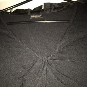 Long black Banana Republic shirt