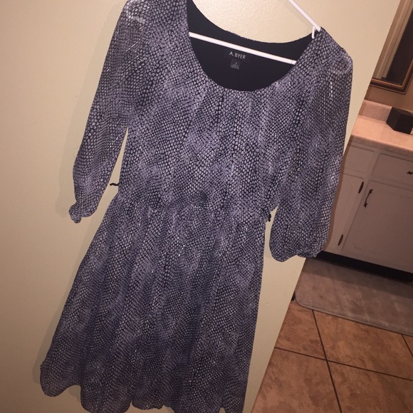 A. Byer Dress (comes with tiny belt for waist)