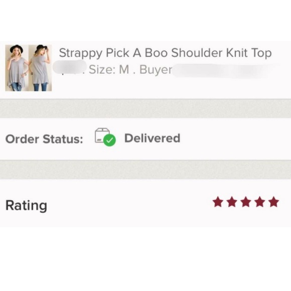 👉LAST ONE👈Strappy Pick A Boo Shoulder Knit Top - Picture 2 of 2