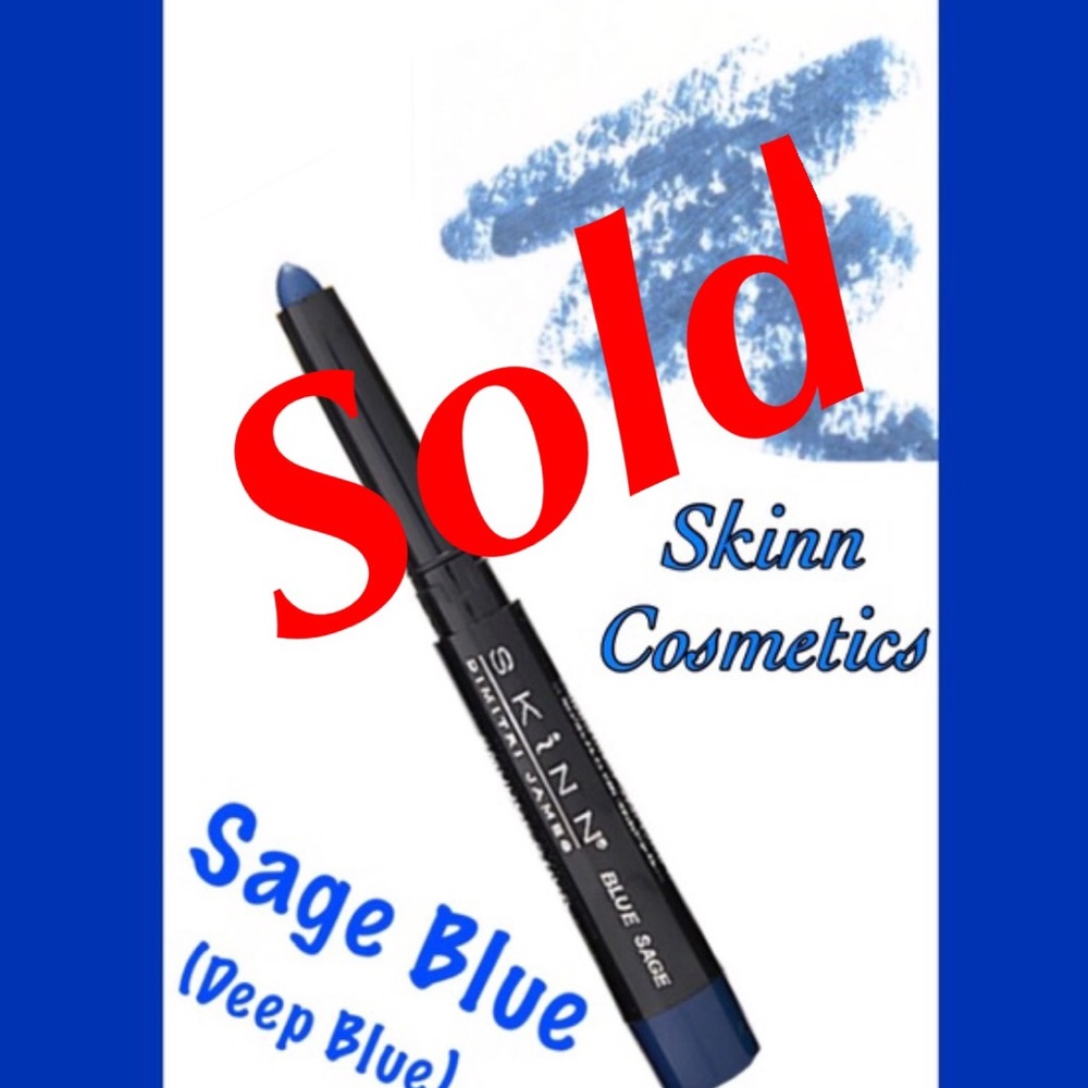 Skinn Cosmetics WATERPROOF EYESAGE BLUE