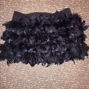 Beautiful feathered skirt