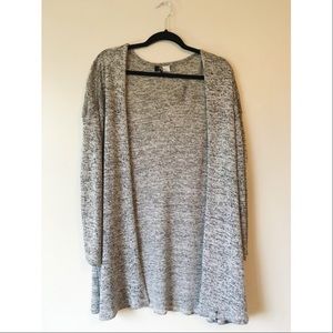Grey H&M Oversized Cardigan