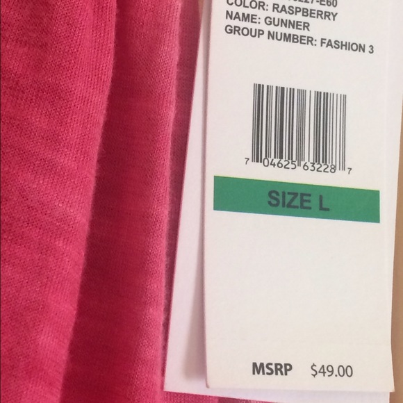 SALE‼️Summer Top Rasberry & Tyedyed - Picture 3 of 4
