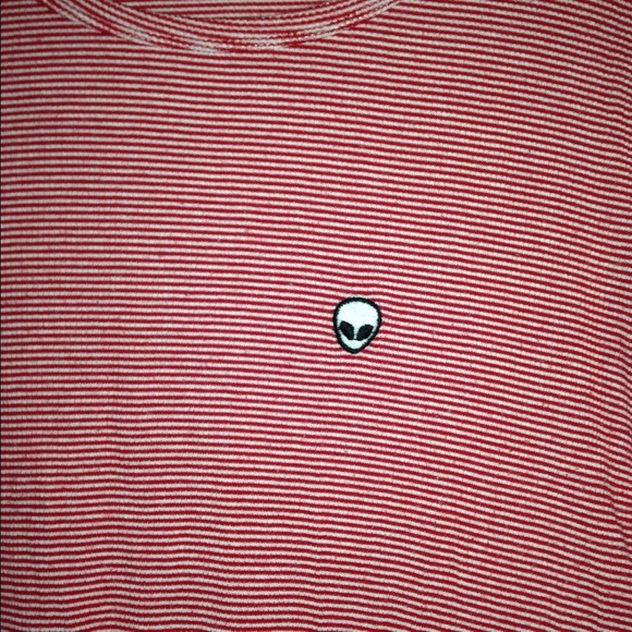 Striped alien brandy top (rare) - Picture 2 of 3