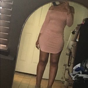 Off the shoulder dress