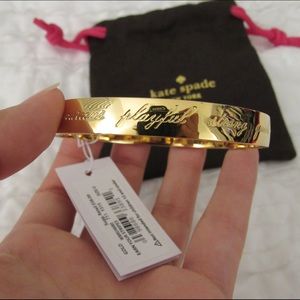 Kate Spade 'Heart of Gold' bangle
