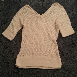 White V Neck sweater