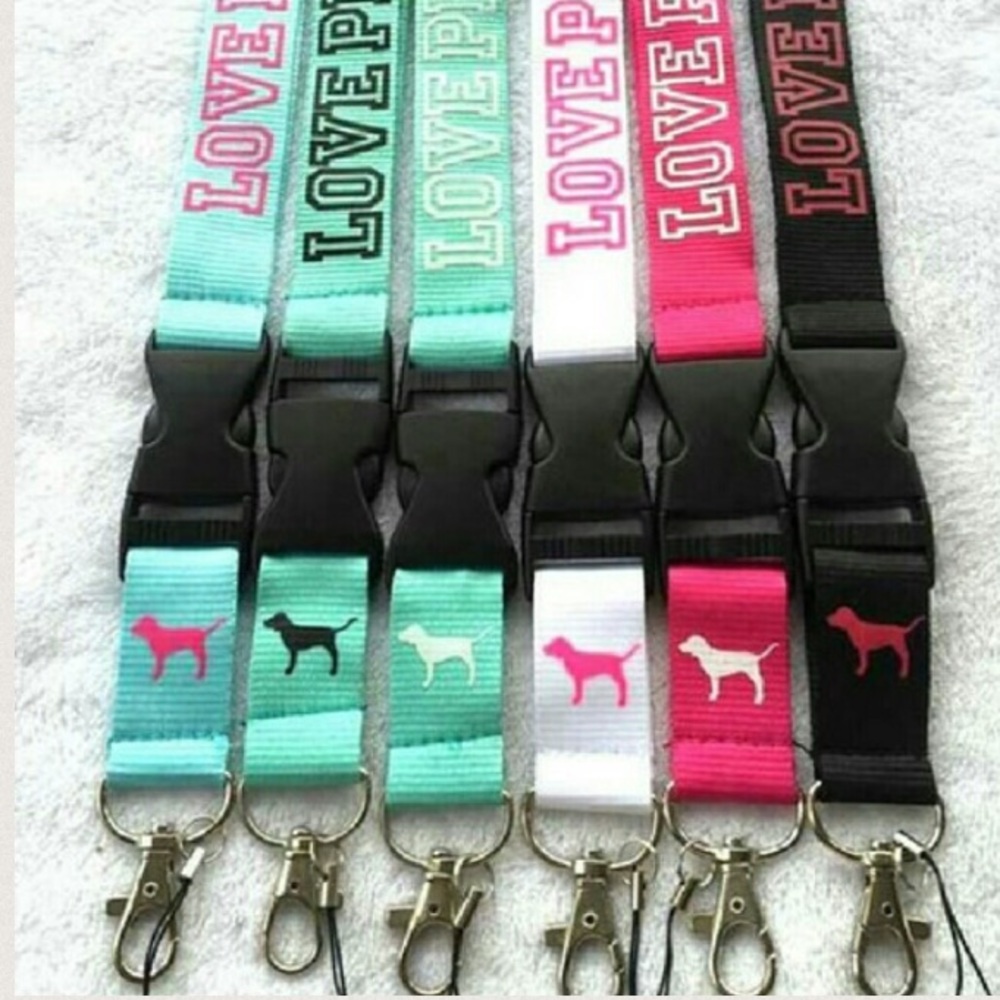 SPECIAL 2/$10! NEW VS LOVE PINK LANYARDS