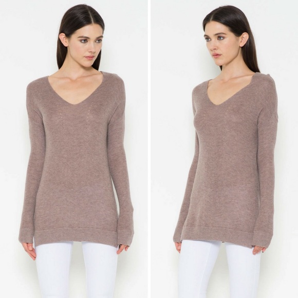 ‼️LAST-1‼️🎉HOST PICK🎉 V-Neck Basic Sweater - Picture 2 of 3