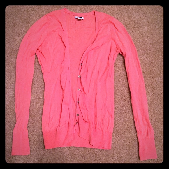 Pink cardigan