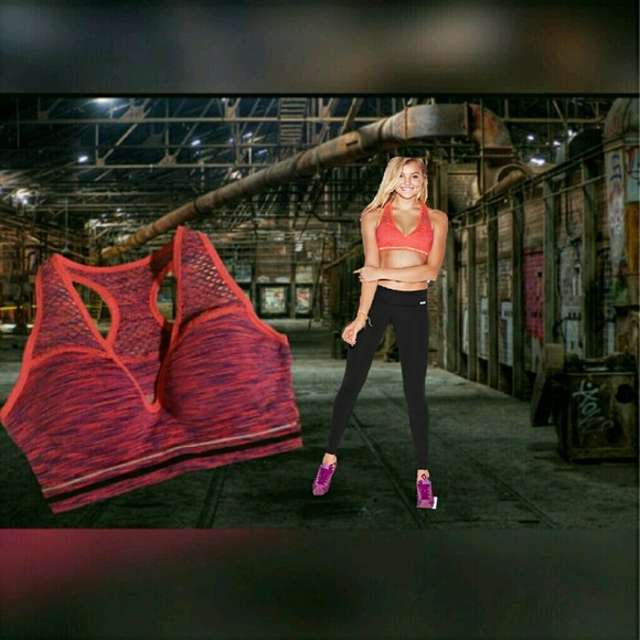 VS PINK Seamless Sports Bra Push-up Athletic Wear