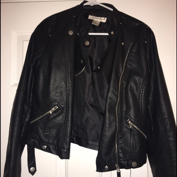 Leather jacket