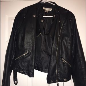 Leather jacket