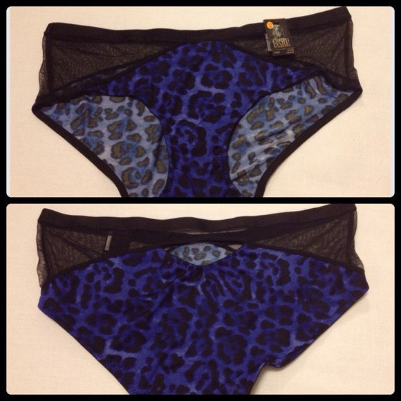NWT Truth or Dare by Madonna leopard panties S
