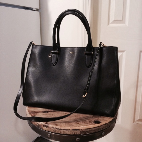 Ralph Lauren Newbury Double Zip Satchel