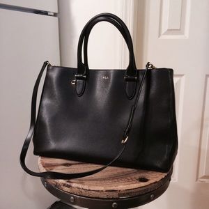 Ralph Lauren Newbury Double Zip Satchel