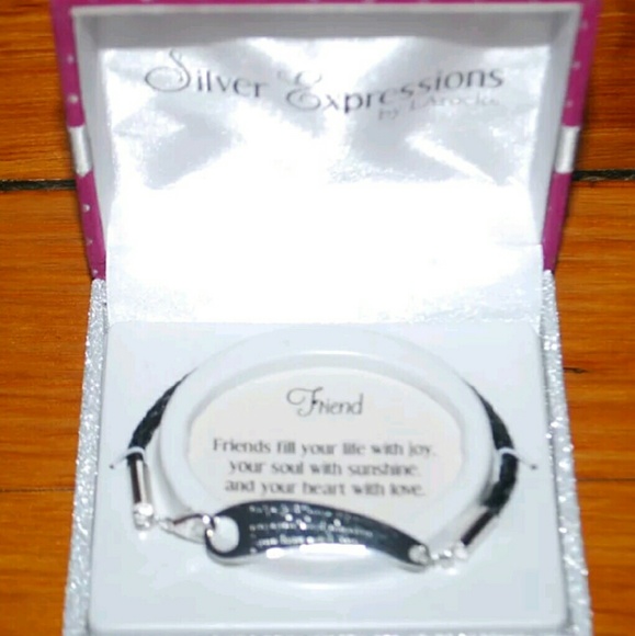 Silver Expressions Friendship Bracelet in Gift Box