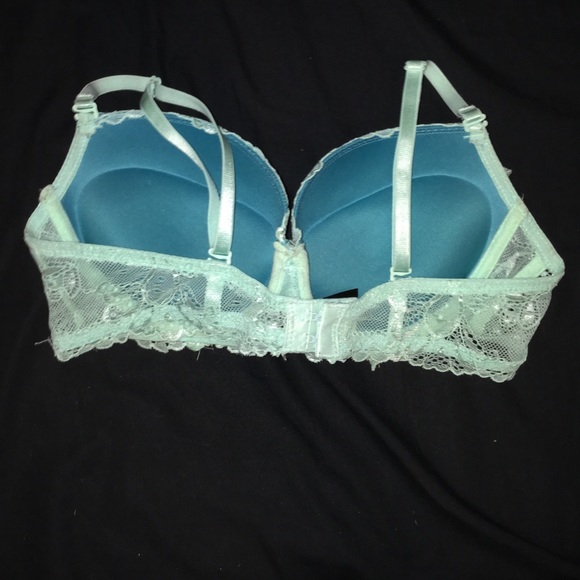Padded blue bra size 36 B - Picture 2 of 4
