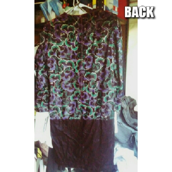 VINTAGE | VELVET DRESS - Picture 2 of 4