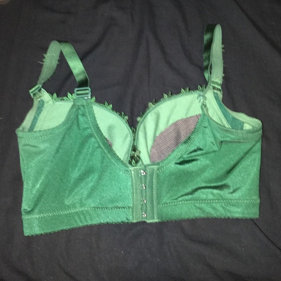 Green full coverage bra size 36B - Picture 2 of 4