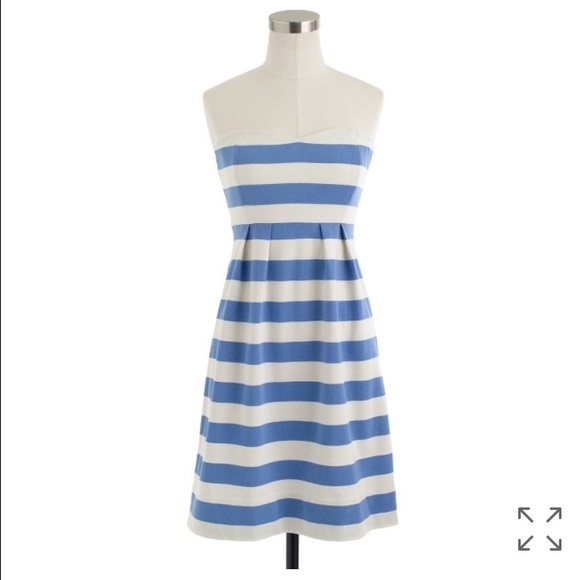 J. crew striped summer dress