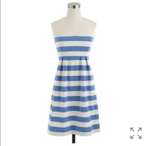 J. crew striped summer dress