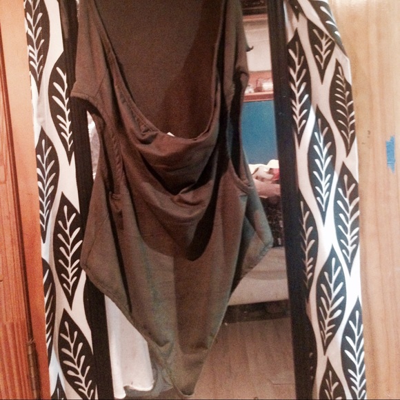 Beautiful faux suede body suit with fringe detail - Picture 3 of 3