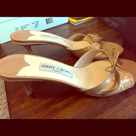 JIMMY CHOO heel sandals