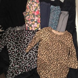 Six piece lot of girls clothes
