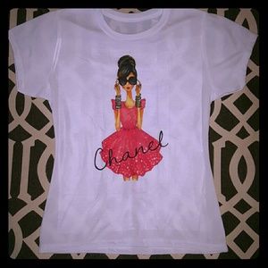 Sold {Lady in Red Fashion Tee}