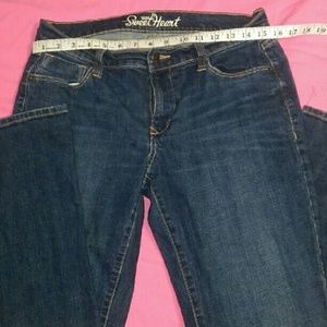 NWOT Old Navy Size 8 Dark-Wash Sweetheart Jeans