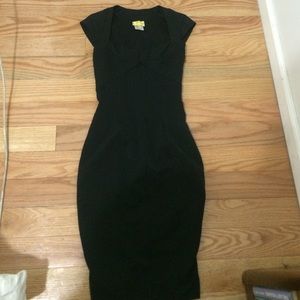 Karen Millen little black corset dress