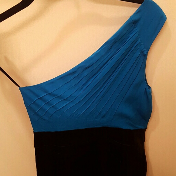 BEBE One Shoulder Cocktail Dress - Picture 2 of 3