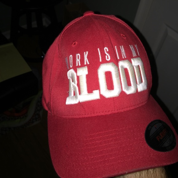 Flag nor Fail "Work is in my Blood" flexifit hat