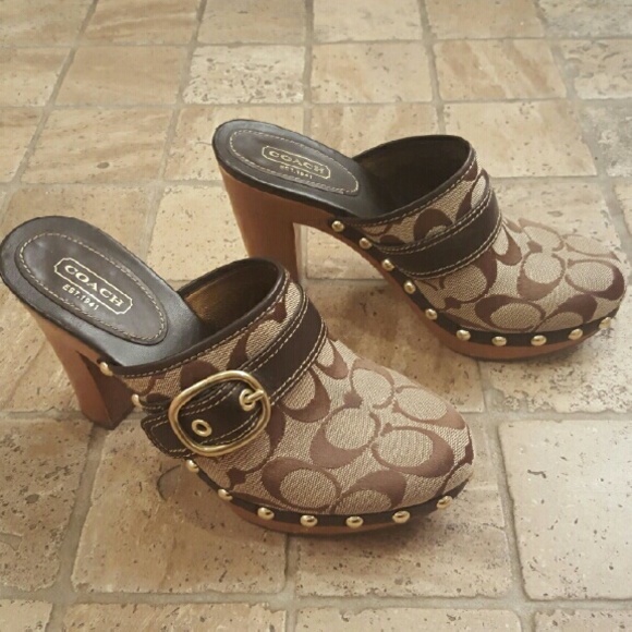 Coach Brown Clog
